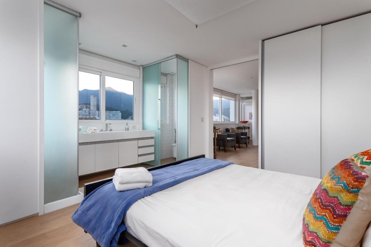 Belo No Leblon - Vista Para Morro 2 Irmaos - Guc6 Zn1 ริโอเดจาเนโร ภายนอก รูปภาพ